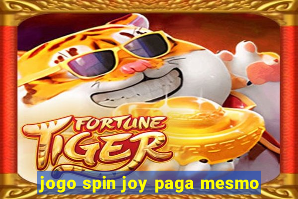 jogo spin joy paga mesmo